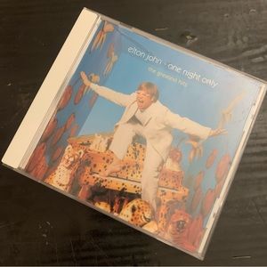 Elton John - One Night Only “The Greatest Hits” CD With Over 17 Well Known Hits